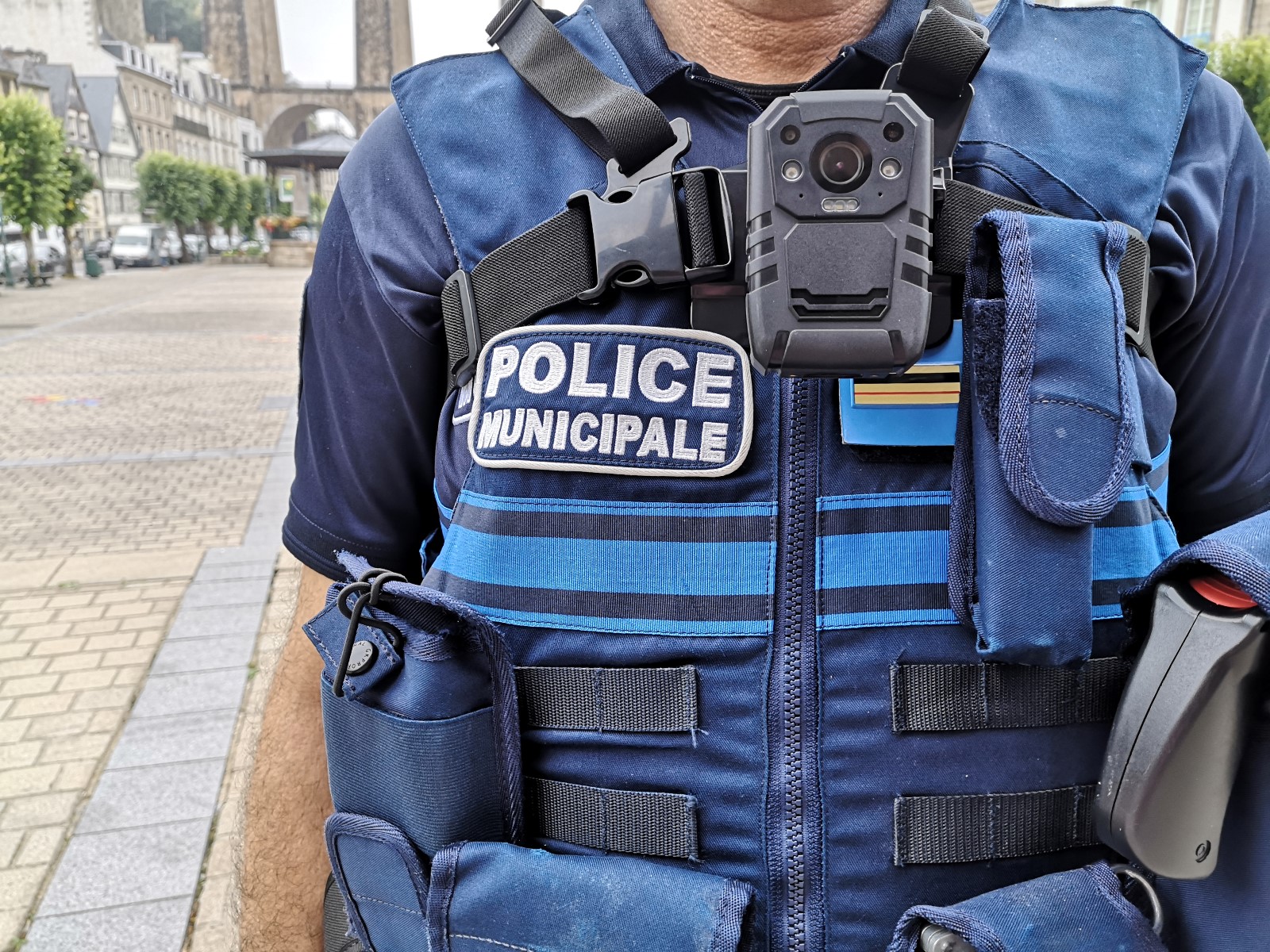 Les policiers municipaux équipés de caméras-piétons
